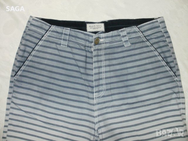 BRAVE SOUL страхотни деним слим памук L, снимка 2 - Къси панталони - 25660328