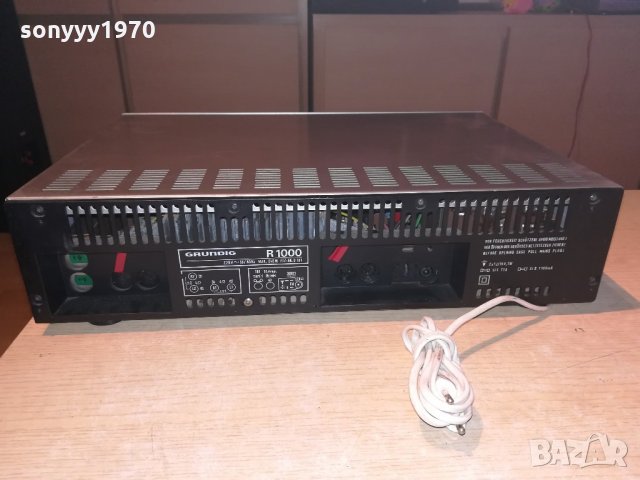 поръчан-grundig r1000 hi-fi receiver-внос швеицария, снимка 11 - Ресийвъри, усилватели, смесителни пултове - 21501531