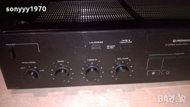 pioneer sa-330 stereo amplifier-внос швеицария, снимка 7 - Ресийвъри, усилватели, смесителни пултове - 23856350
