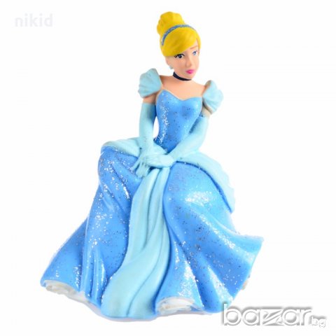 Cinderella Пепеляшка голяма седнала права фигурка топер играчка pvc за игра и украса торта, снимка 2 - Фигурки - 19281007