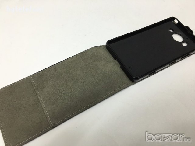 Microsoft Lumia 550,Lumia 950 калъф с капак и силиконово легло, снимка 9 - Калъфи, кейсове - 13231173