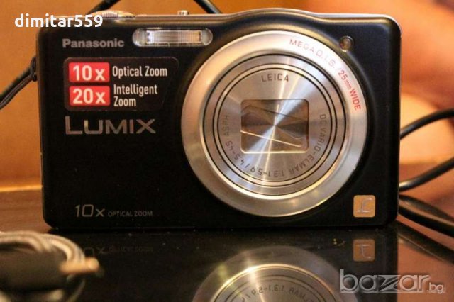 Фотоапарат цифров лещи на Leica Panasonic Lumix SZ1, снимка 1 - Фотоапарати - 18940043