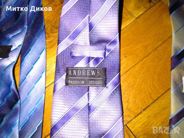 Вратовръзка мъжка Andreus-Frant-New Stile-hand made, снимка 11 - Други - 24365672