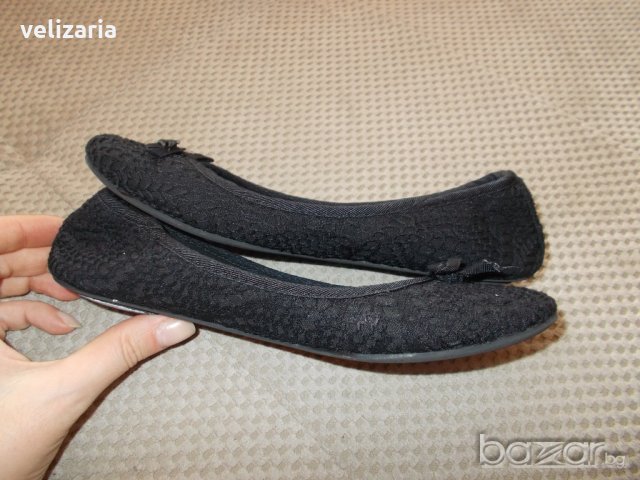 Черни балеринки №36, снимка 3 - Детски обувки - 21281787