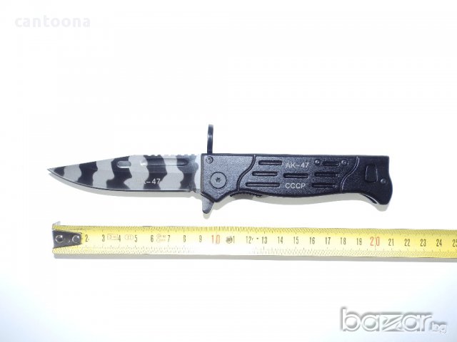 Сгъваем нож АК-47 СССР - 93/210, снимка 6 - Ножове - 17409482