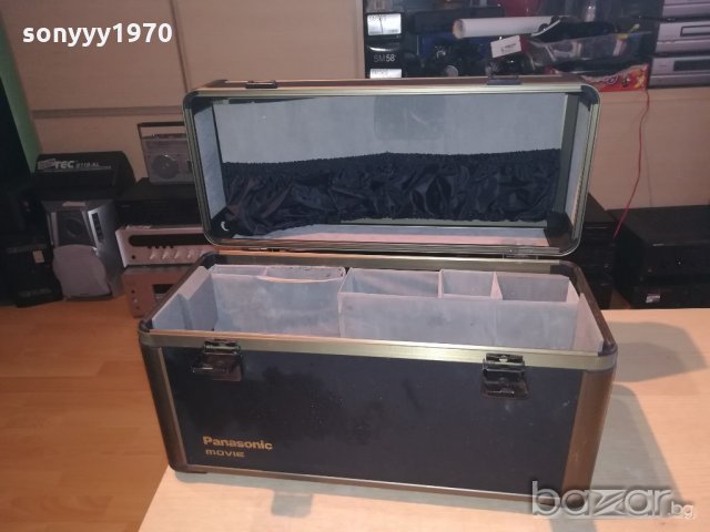 panasonic movie-алуминиев куфар-48х31х21см-внос франция, снимка 12 - Камери - 20777797
