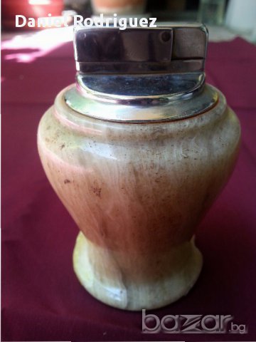 Настолна Стара Германска Запалка от Оникс , снимка 4 - Антикварни и старинни предмети - 16363041