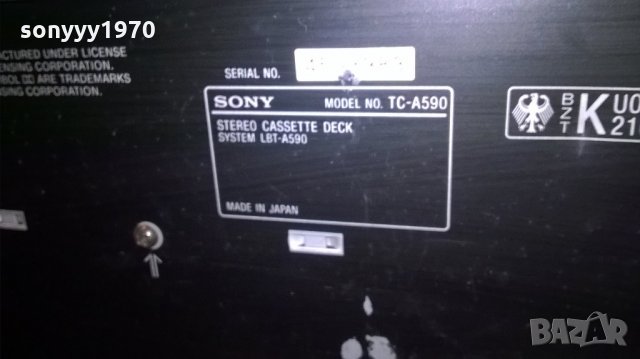 sony-amplifier+tuner+deck+cd-внос швеицария, снимка 16 - Ресийвъри, усилватели, смесителни пултове - 21969668