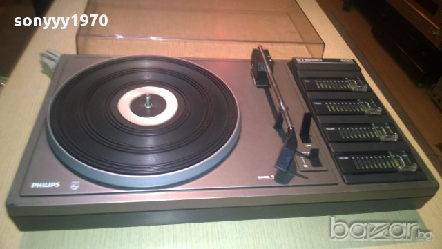 philips stereo 400-грамофон с усилвател-внос швеицария, снимка 12 - Грамофони - 9017915