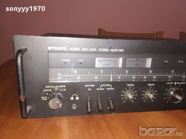 Strato stereo receiver-west germany-внос швеицария, снимка 9 - Ресийвъри, усилватели, смесителни пултове - 21018516
