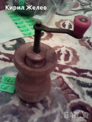 Дървена Българска мелница 3466, снимка 4 - Антикварни и старинни предмети - 23796065