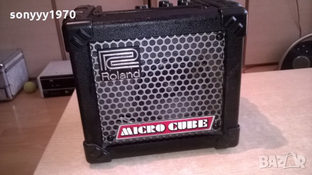 roland micro cube-внос швеция-24х22х16см