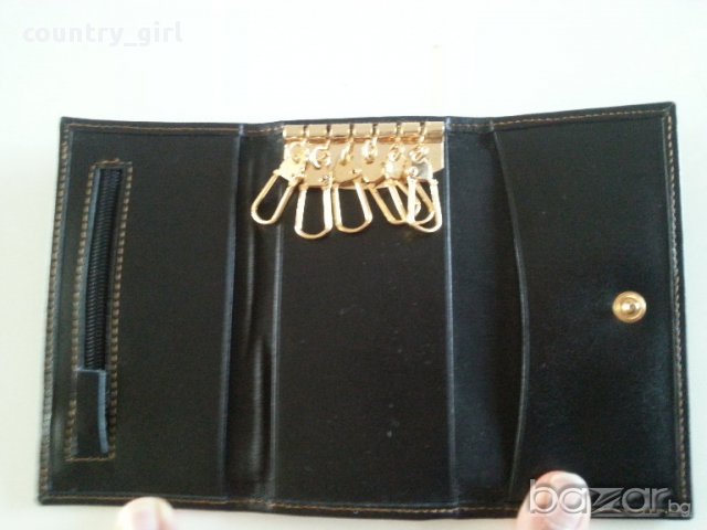 fiocchi italy - страхотен портфел за ключове естествена кожа НОВ без етикет , снимка 4 - Чанти - 18152227