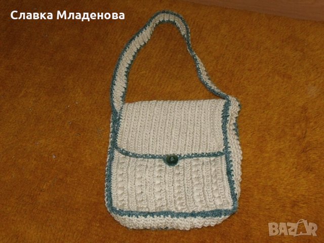 Плетена чанта, снимка 4 - Чанти - 21694587