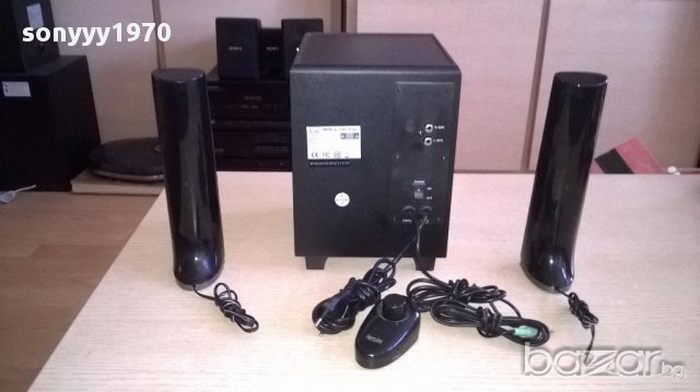 Hercules буфер с усилвател 24х22х17см и 2 колони 24см-от швеицария, снимка 8 - Тонколони - 17934029