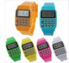 Нови часовници с калкулатор за деца и ученици училище смятане таблицата за умножение часовник, снимка 1
