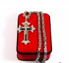 Кръст с ланец 38, снимка 1 - Колиета, медальони, синджири - 14795487