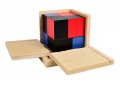  Montessori Binomial Cube Монтесори Биномно Магическо Кубче дървени играчки, снимка 5
