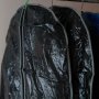 558 Прозрачен калъф за дрехи с цип торба за костюм рокли ризи сака, снимка 9