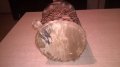 Африканска тарамбука с кожа от антилопа-33х17см-внос швеицария, снимка 7