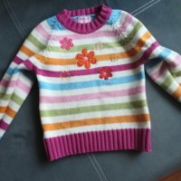 детски цветен  пуловер, снимка 1 - Детски пуловери и жилетки - 23884643