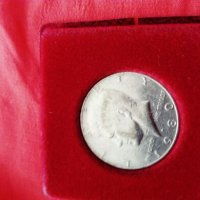 Монета Кенеди , снимка 3 - Антикварни и старинни предмети - 22760607