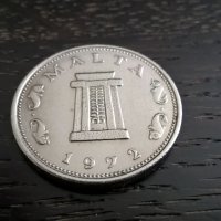 Монета - Малта - 5 цента | 1972г., снимка 4 - Нумизматика и бонистика - 25910128