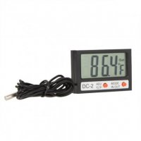  Термометър  Дигитален за вграждане за външна и вътрешна температура с часовник-DC-2, снимка 2 - Аксесоари и консумативи - 19013202