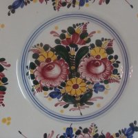 Великолепна ръчно изработена чиния за стена , снимка 3 - Декорация за дома - 24294033