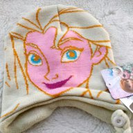 Шапка Елза - Замръзналото кралство 3-7 години, снимка 3 - Шапки, шалове и ръкавици - 15945920