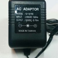 Адаптер AC 12-075E, снимка 1 - Кабели и адаптери - 24702435
