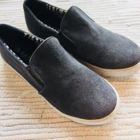 Нови обувки,сив  естествен велур RAINBOW, снимка 1 - Дамски ежедневни обувки - 21939185