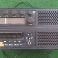 Ретро радио касетофон twen-studio modell t3, снимка 3 - Радиокасетофони, транзистори - 24818213
