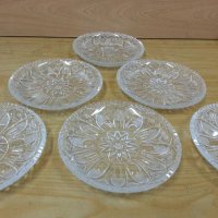 Ретро кристални чинии  български, снимка 6 - Антикварни и старинни предмети - 25501568