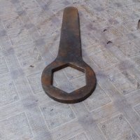 Старинен гаечен ключ #2, снимка 2 - Антикварни и старинни предмети - 22130373