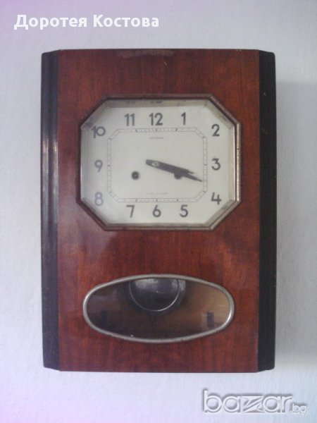 Стар стенен часовник - работещ, снимка 1