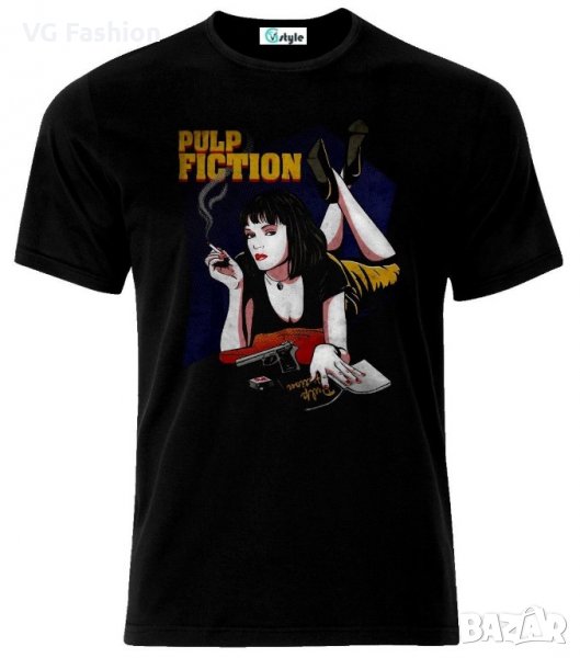 Мъжка тениска Pulp Fiction Mrs Wallace Uma Thurman, снимка 1