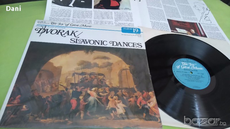Грамофонна плоча- Dvořák ‎– Slavonic Dances, снимка 1