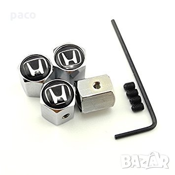 Защита от кражба! Метални капачки за вентили! Хонда!, снимка 1
