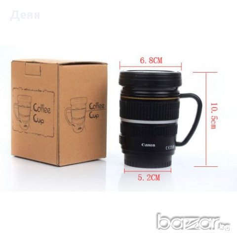 Термо чаша обектив Canon, снимка 3 - Чаши - 17463458