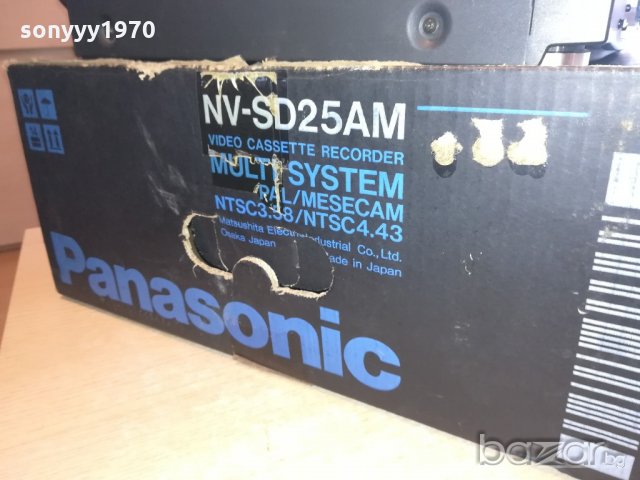 panasonic nv-sd25am+remote-made in japan-внос швеицария, снимка 16 - Плейъри, домашно кино, прожектори - 20559367