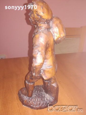 ретро колекция-масивна фигура-внос швеицария 26х14см, снимка 13 - Колекции - 20941199