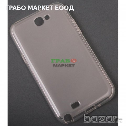 Калъф за телефон Samsung Note2 - бял, снимка 1