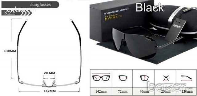 Polarized Luxury - Спортни  очила + защита UV400, снимка 4 - Слънчеви и диоптрични очила - 14844744