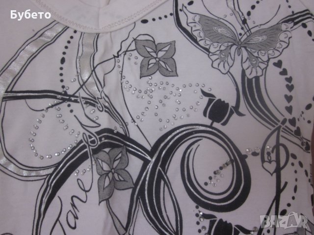 Интересна блузка, снимка 4 - Туники - 24117953