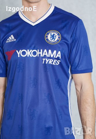 ПРОМО Оригинални къси гащи Челси Адидас Adidas Chelsea FC 2016/17 SS Hom, снимка 4 - Фен артикули - 25911603