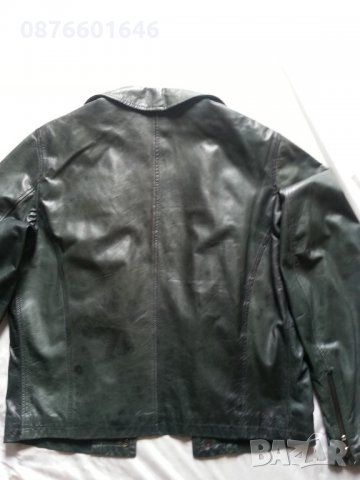 Италианско кожено яке Century(Чентури) - мъжко, размер L-48-50, снимка 6 - Якета - 22224501