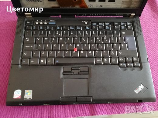 Лаптоп Lenovo ThinkPad T61 , снимка 3 - Лаптопи за дома - 23154199