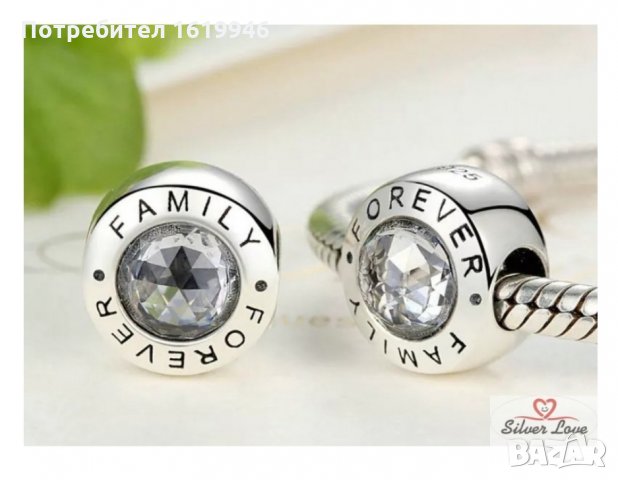 Сребърни талисмани за гривна Пандора , снимка 3 - Гривни - 22817727