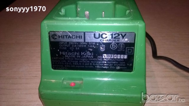 hitachi uc12y charger-made in japan-внос швеицария, снимка 8 - Други инструменти - 18429581